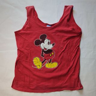 Disney - VINTAGE 80‘ｓ MICKEYタンクトップ MADE IN USA