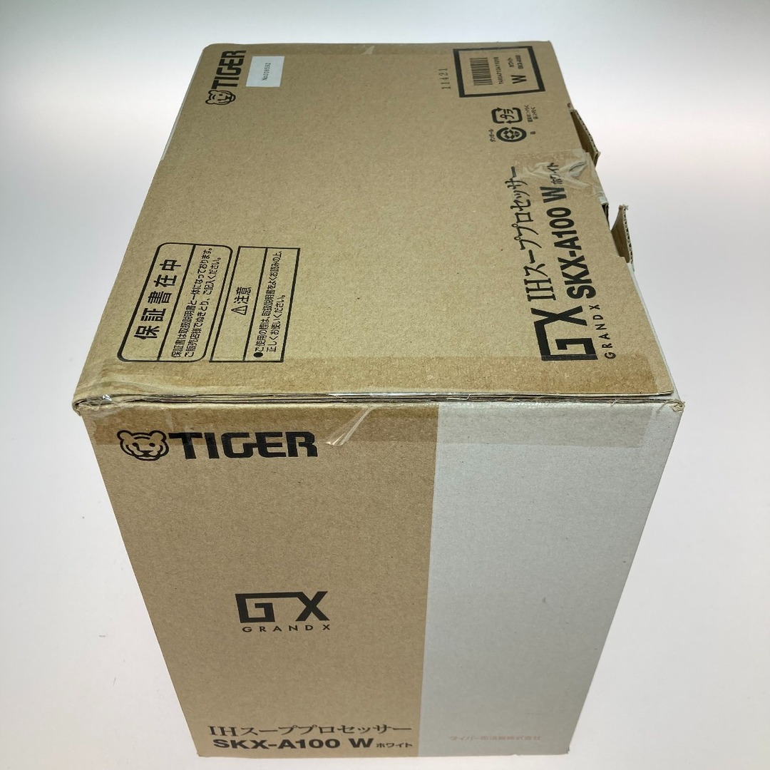 TIGER(タイガー)の◎◎Tiger タイガ IHスーププロセッサー SKX-A100W スマホ/家電/カメラの調理家電(フードプロセッサー)の商品写真
