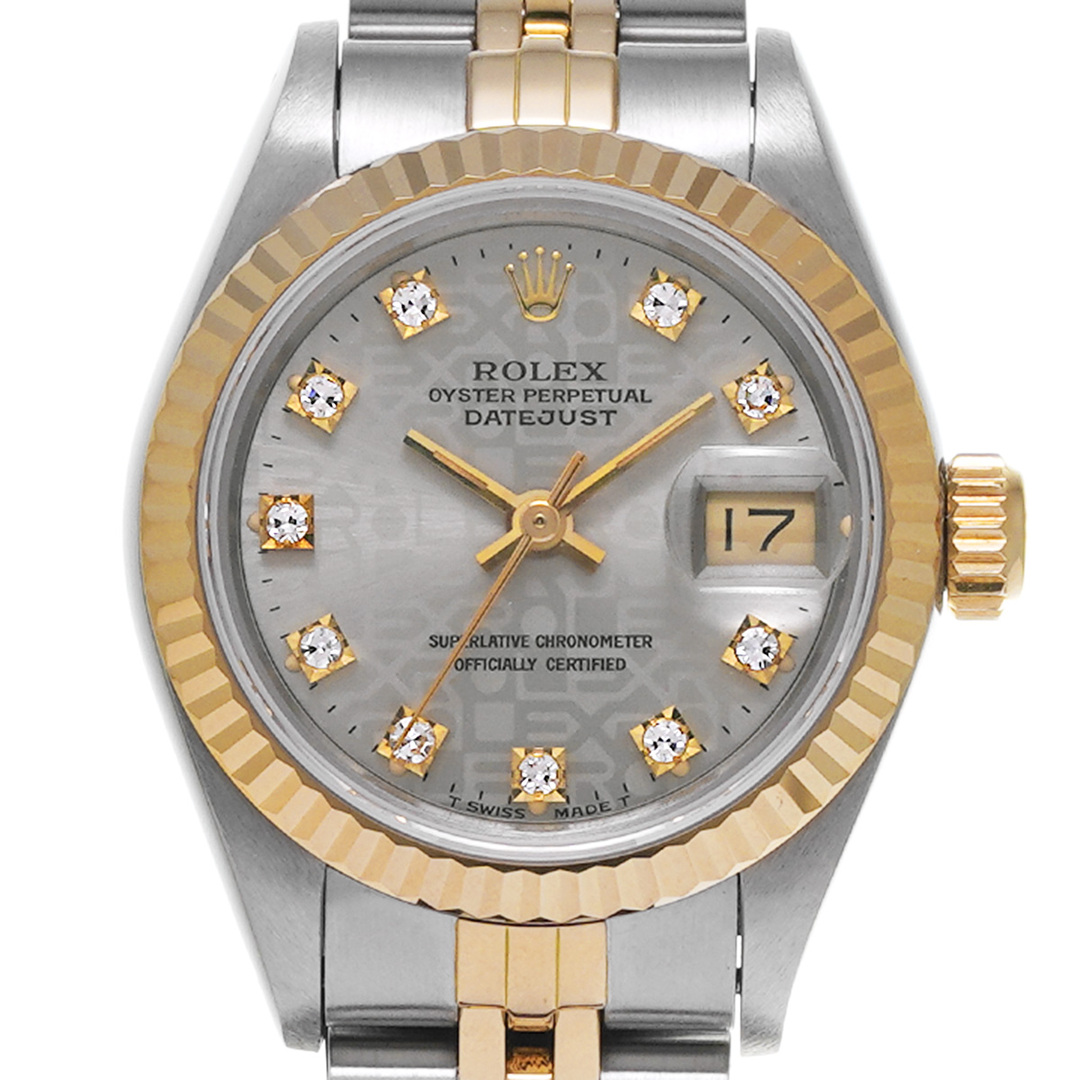 ROLEX(ロレックス)の中古 ロレックス ROLEX 69173G E番(1991年頃製造) グレーコンピュータ /ダイヤモンド レディース 腕時計 レディースのファッション小物(腕時計)の商品写真