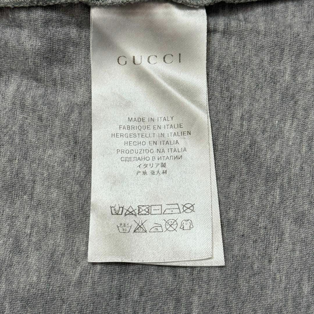 Gucci(グッチ)の✨美品✨グッチ　長袖Tシャツ　ロンT　イタリア製　グレー　5サイズ キッズ/ベビー/マタニティのキッズ服男の子用(90cm~)(Tシャツ/カットソー)の商品写真