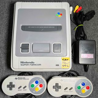 スーパーファミコン - 【すぐ遊べる】スーパーファミコン SFC 本体 メンテ済 スーファミ 管理242