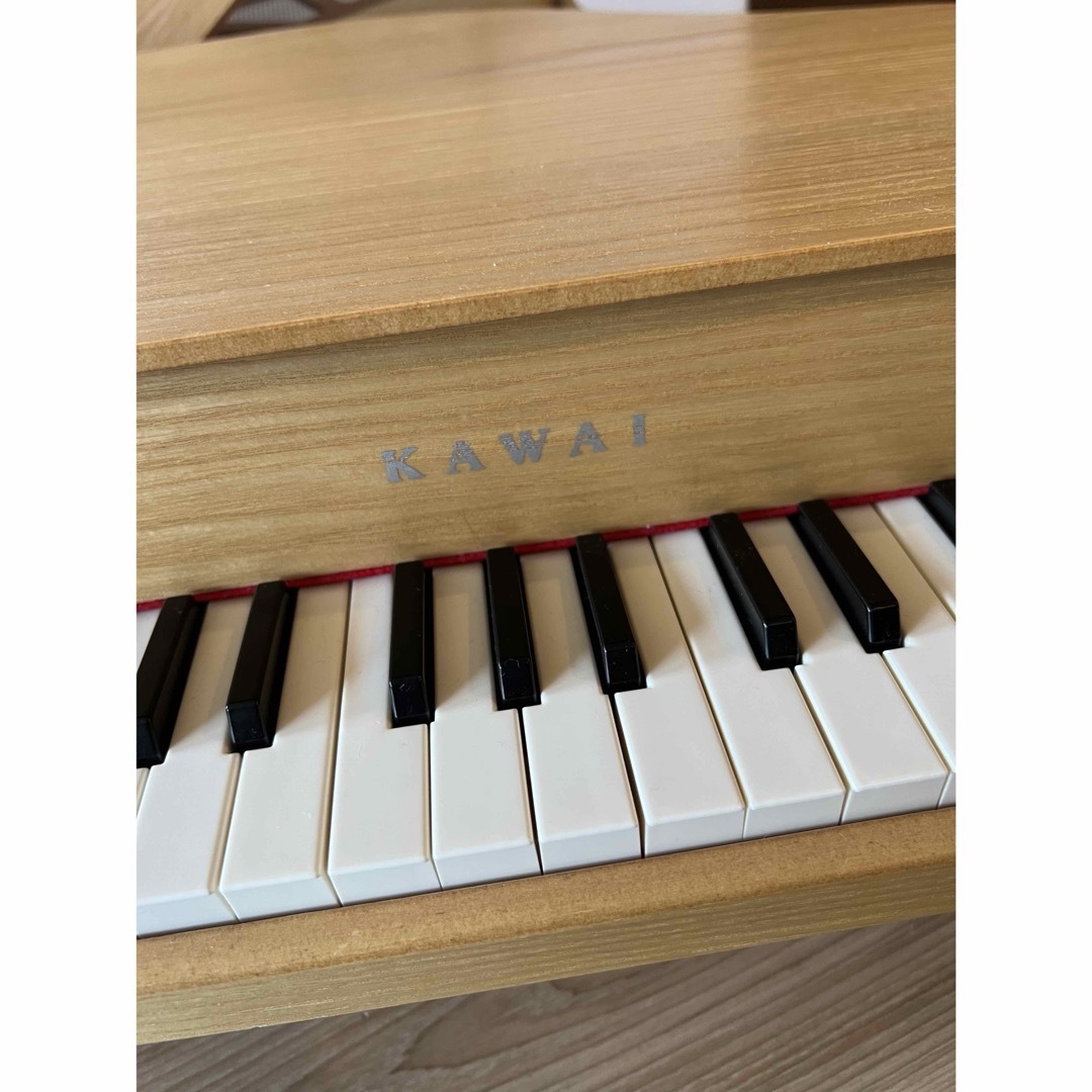 cawaii(カワイイ)の河合楽器 1144 グランドピアノ ナチュラル　KAWAI ミニピアノ キッズ/ベビー/マタニティのおもちゃ(楽器のおもちゃ)の商品写真