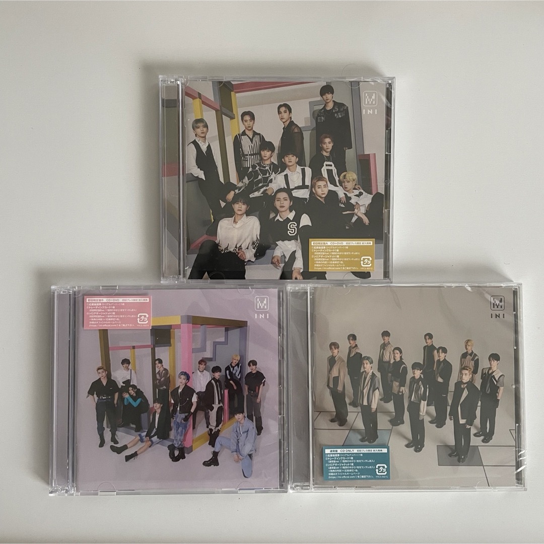 INI M CD 3形態セット Password エンタメ/ホビーのCD(K-POP/アジア)の商品写真