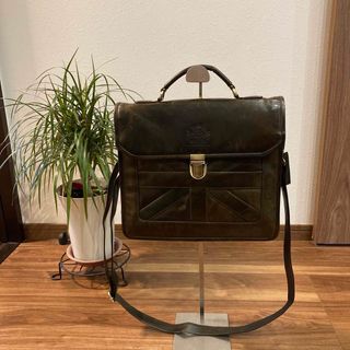 【ビンテージ☆】VALISE オイルレザー 本革製 2way ショルダーバッグ(ショルダーバッグ)