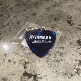 ヤマハ(ヤマハ)のYAMAHA　ヤマハ　ギターピックキーホルダー　ブルー　青　新品未開封(その他)