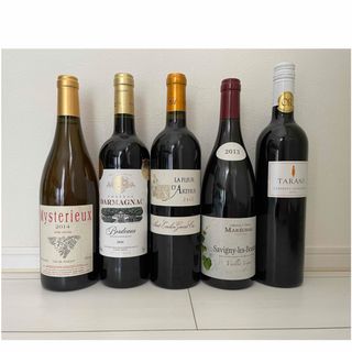 フランスワイン（果実酒）5本セット新品(ワイン)