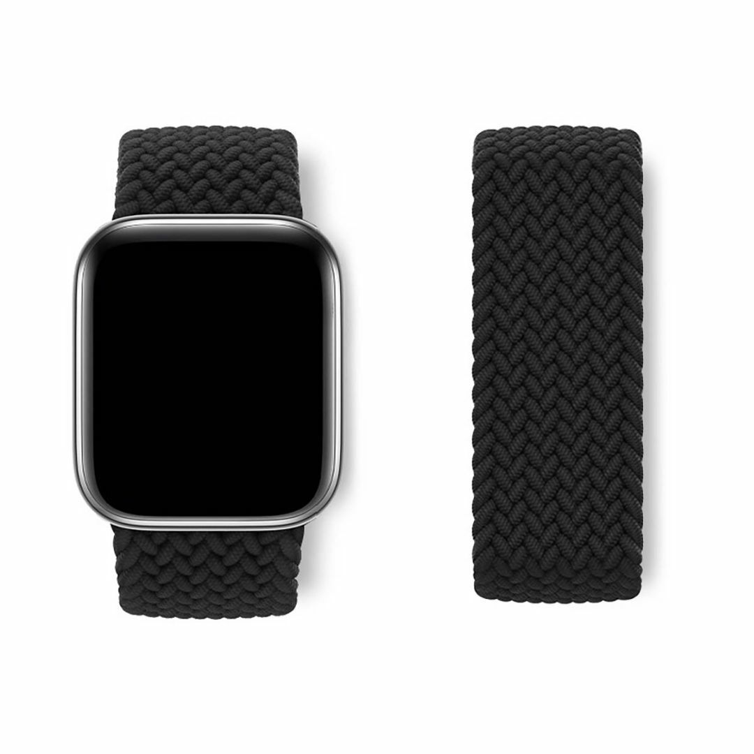 アップルウォッチ バンド AppleWatch ナイロン ソロループ ベージュ  レディースのファッション小物(腕時計)の商品写真