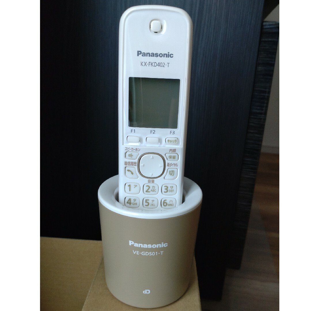 Panasonic(パナソニック)のPanasonic 電話機 VE-GDS01DL-T モカ 親機のみ 固定電話 スマホ/家電/カメラのスマホ/家電/カメラ その他(その他)の商品写真