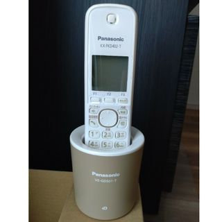 パナソニック(Panasonic)のPanasonic 電話機 VE-GDS01DL-T モカ 親機のみ 固定電話(その他)