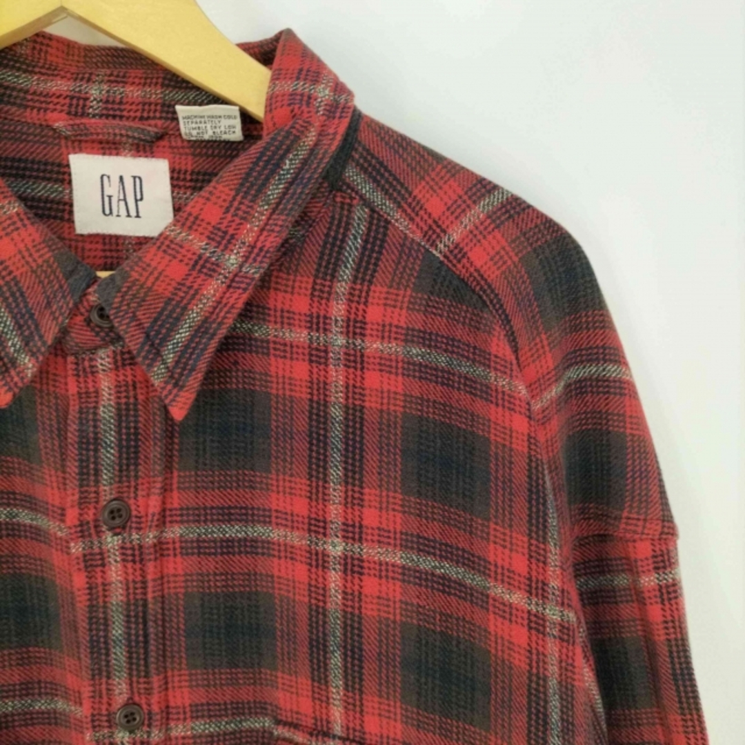 GAP(ギャップ)のGap(ギャップ) OLD オールド 白タグ ネル オンブレチェックシャツ メンズのトップス(その他)の商品写真