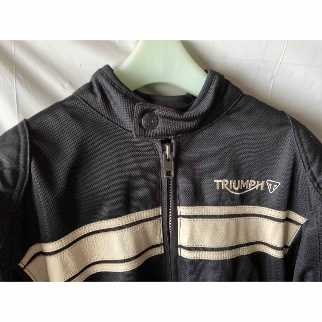 トライアンフ正規品サマーシーズン用ライダージャケット メンズのジャケット/アウター(ライダースジャケット)の商品写真