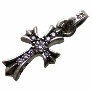 Chrome Hearts - クロムハーツ　CHクロス　ベイビーファット wパヴェダイヤモンド シルバー【中古