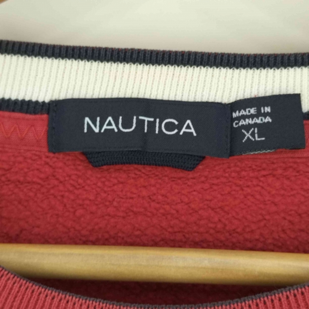 NAUTICA(ノーティカ)のNAUTICA(ノーティカ) ロゴ刺繍 クルーネックスウェット メンズ トップス メンズのトップス(スウェット)の商品写真