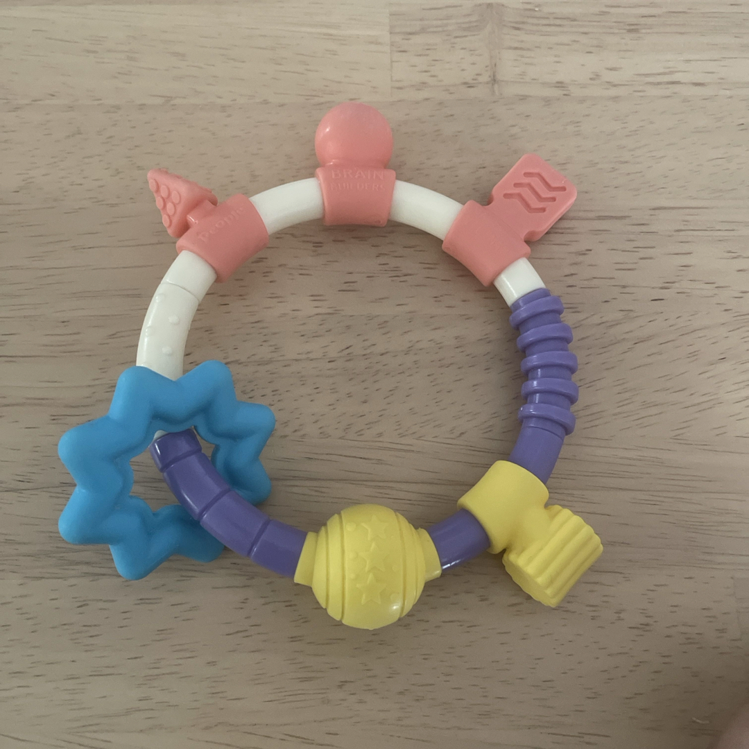 歯固め　赤ちゃん　丸い形 キッズ/ベビー/マタニティのおもちゃ(知育玩具)の商品写真