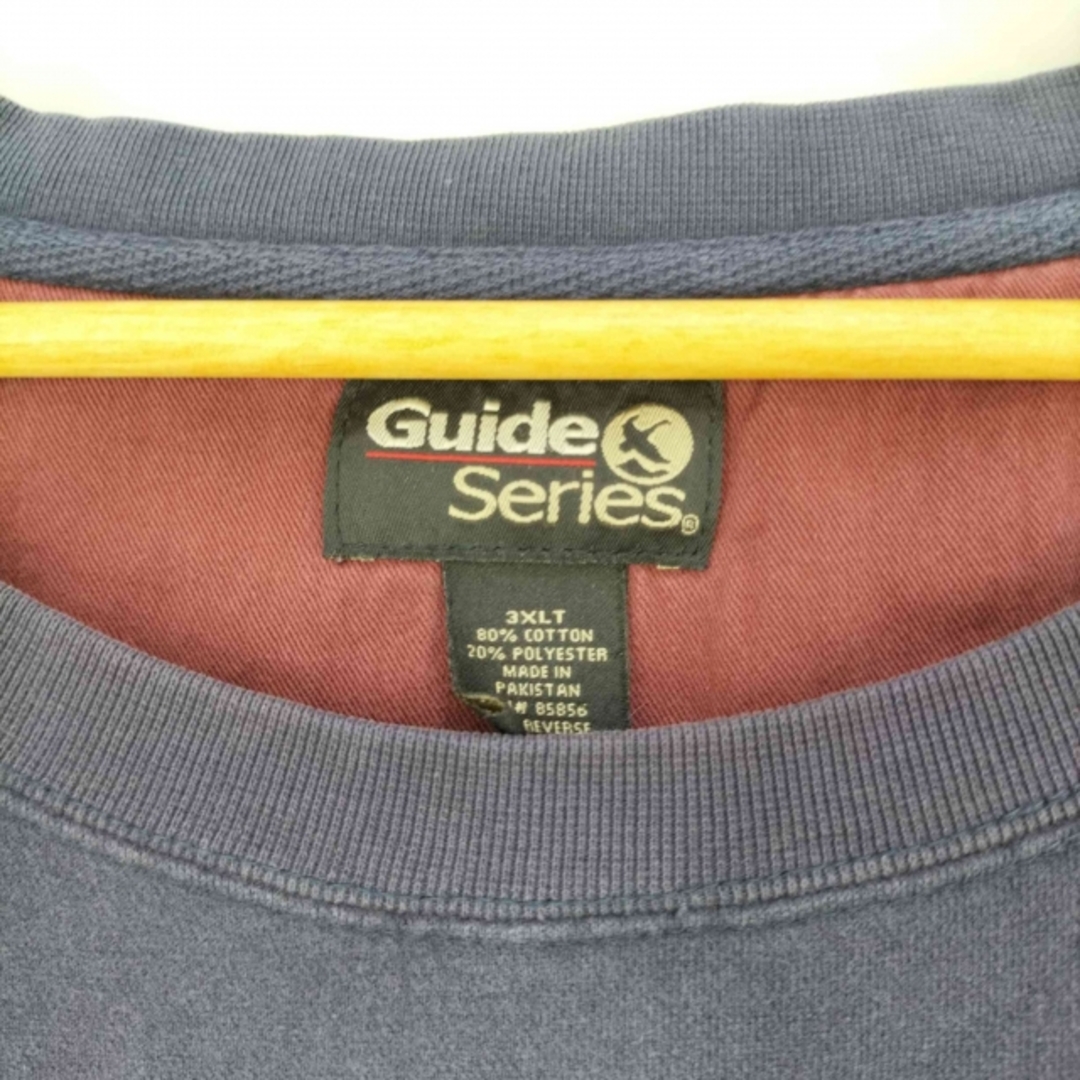 GUIDE SERIES(ガイドシリーズ) 刺繍 クルーネックスウェット メンズ メンズのトップス(スウェット)の商品写真