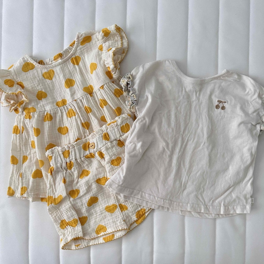 バースデイ フタフタ95-100cmセット キッズ/ベビー/マタニティのキッズ服女の子用(90cm~)(Tシャツ/カットソー)の商品写真