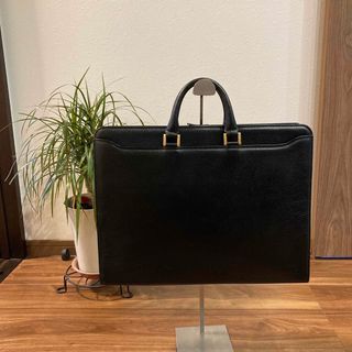 ダックス(DAKS)の【良品】DAKS ダックス 本革製 レザー ブリーフケース ビジネスバッグ(ビジネスバッグ)