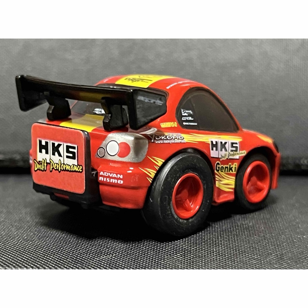 日産(ニッサン)のHKS特注 チョロＱ HKS GENKI ハイパー シルビア RS-2 S15 エンタメ/ホビーのおもちゃ/ぬいぐるみ(ミニカー)の商品写真