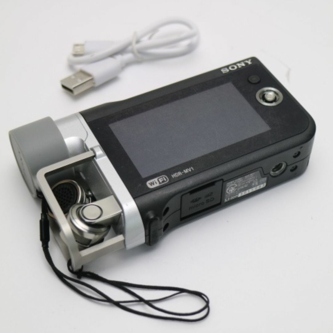 SONY(ソニー)のHDR-MV1 ブラック  M888 スマホ/家電/カメラのカメラ(ビデオカメラ)の商品写真