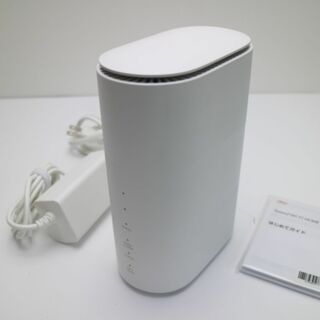 ゼットティーイー(ZTE)の新品同様 ZTR01 Speed Wi-Fi HOME 5G L11 ホワイト M888(その他)