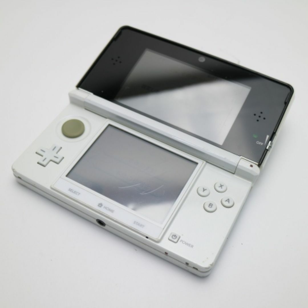 ニンテンドー3DS(ニンテンドー3DS)の良品中古 ニンテンドー3DS アイスホワイト  M888 エンタメ/ホビーのゲームソフト/ゲーム機本体(携帯用ゲーム機本体)の商品写真