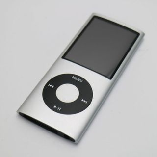 アイポッド(iPod)の超美品 iPOD nano 第4世代 8GB シルバー  M888(ポータブルプレーヤー)