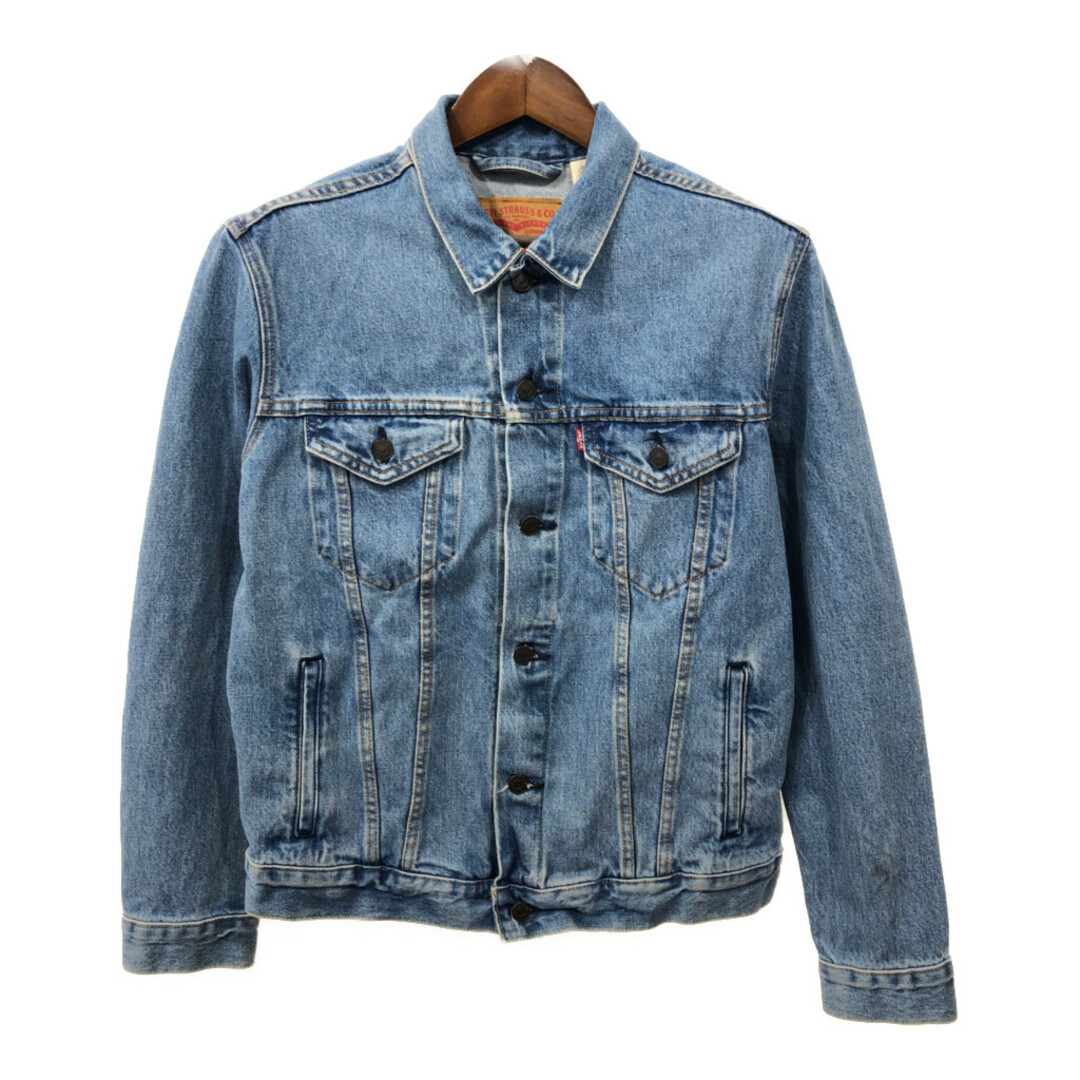 Levi's(リーバイス)のLevi's リーバイス デニムジャケット アメカジ ライトブルー (メンズ M) 中古 古着 Q6870 メンズのジャケット/アウター(Gジャン/デニムジャケット)の商品写真