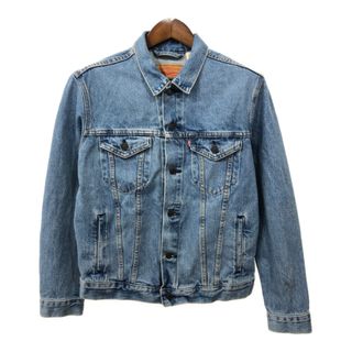 リーバイス(Levi's)のLevi's リーバイス デニムジャケット アメカジ ライトブルー (メンズ M) 中古 古着 Q6870(Gジャン/デニムジャケット)