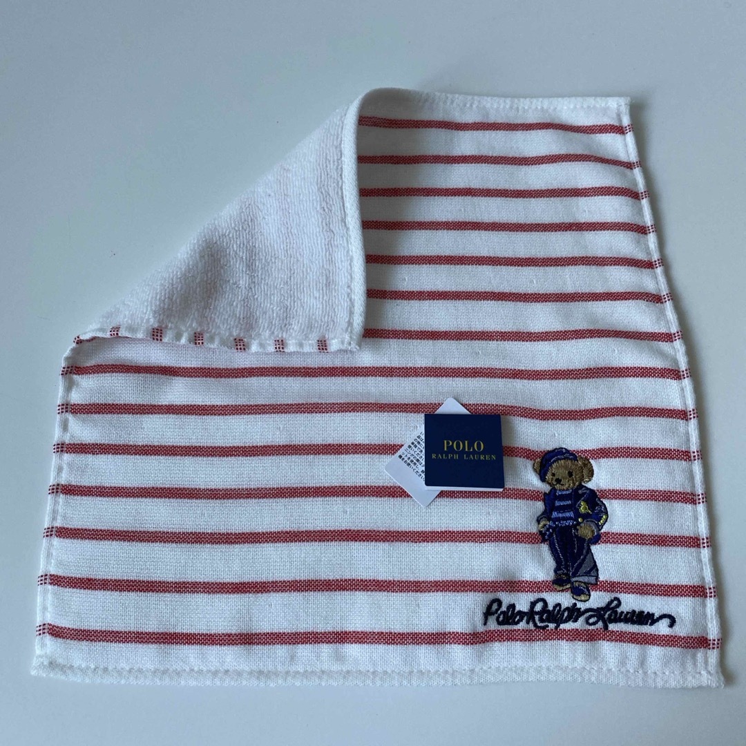 POLO RALPH LAUREN(ポロラルフローレン)のラルフローレン ポロベアー レディース ハンカチ 2セット タオル ガーゼ レディースのファッション小物(ハンカチ)の商品写真