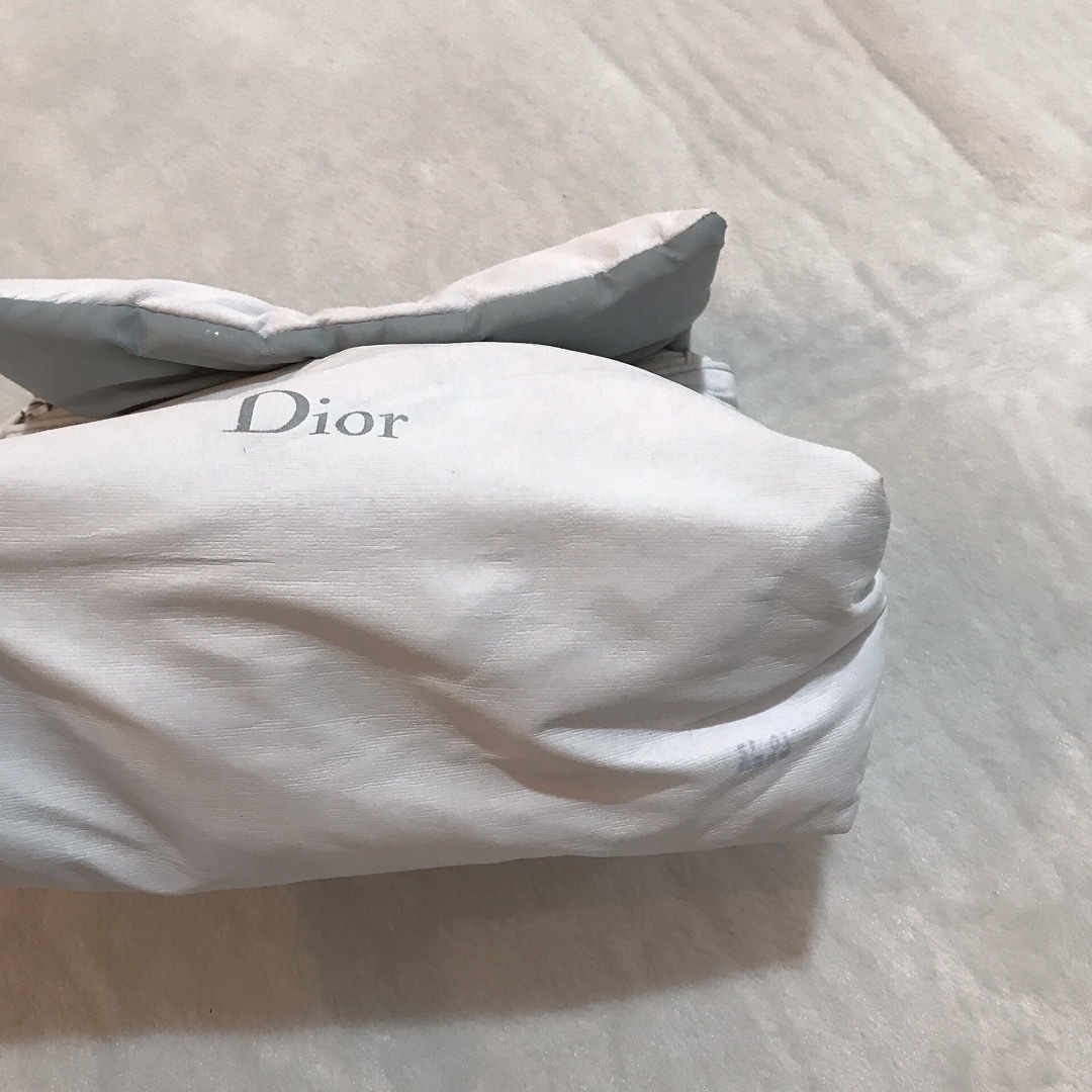 Christian Dior(クリスチャンディオール)のDior ホワイト グレー ポーチ レディースのファッション小物(ポーチ)の商品写真