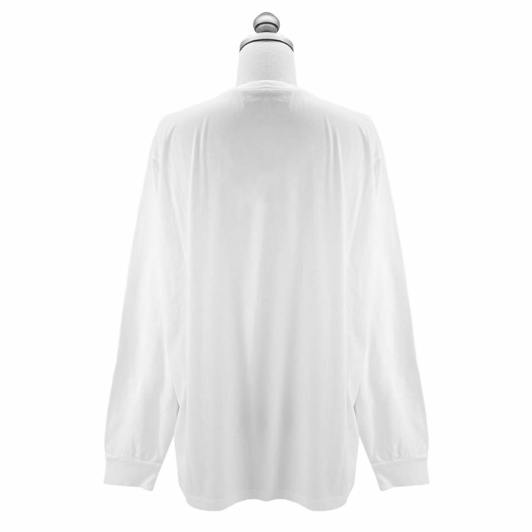DSQUARED2(ディースクエアード)のDSQUARED2 ディースクエアード ロングTシャツ S71GD1317 S20694 SKATER FIT メンズ 長袖 100 WHITE ホワイト XLサイズ メンズのトップス(Tシャツ/カットソー(七分/長袖))の商品写真