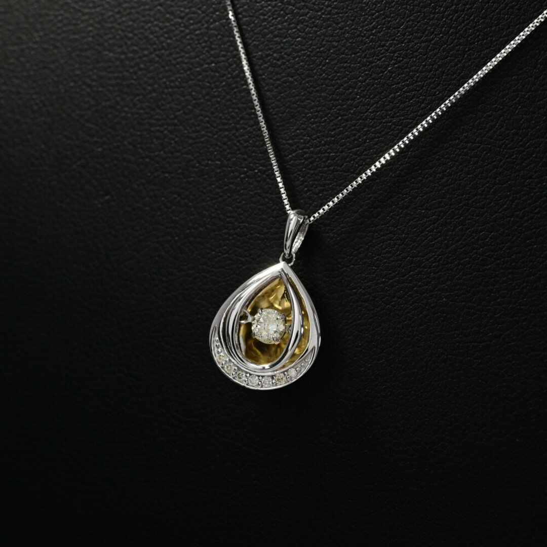 ダンシングストーン ダイヤモンド ネックレス・ペンダント レディースのアクセサリー(ネックレス)の商品写真