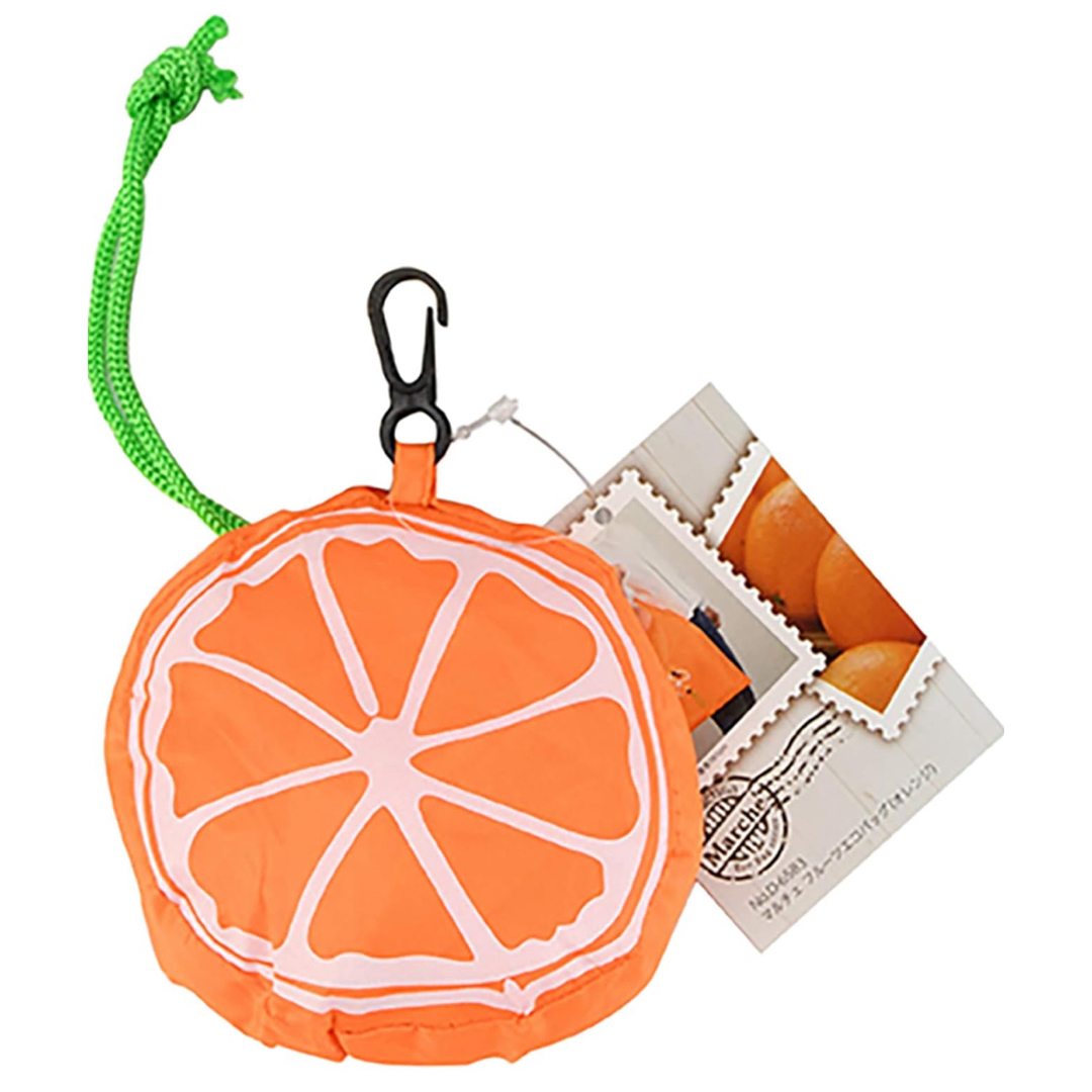 ⭐️新品⭐️フルーツエコバッグ　オレンジ レディースのバッグ(エコバッグ)の商品写真
