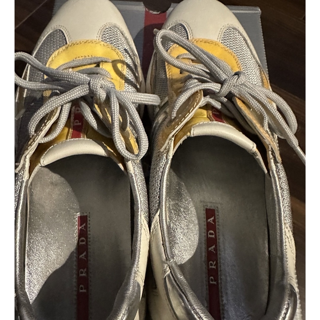 PRADA(プラダ)の美品レア PRADA スニーカー  プラダ スポーツ メンズの靴/シューズ(スニーカー)の商品写真