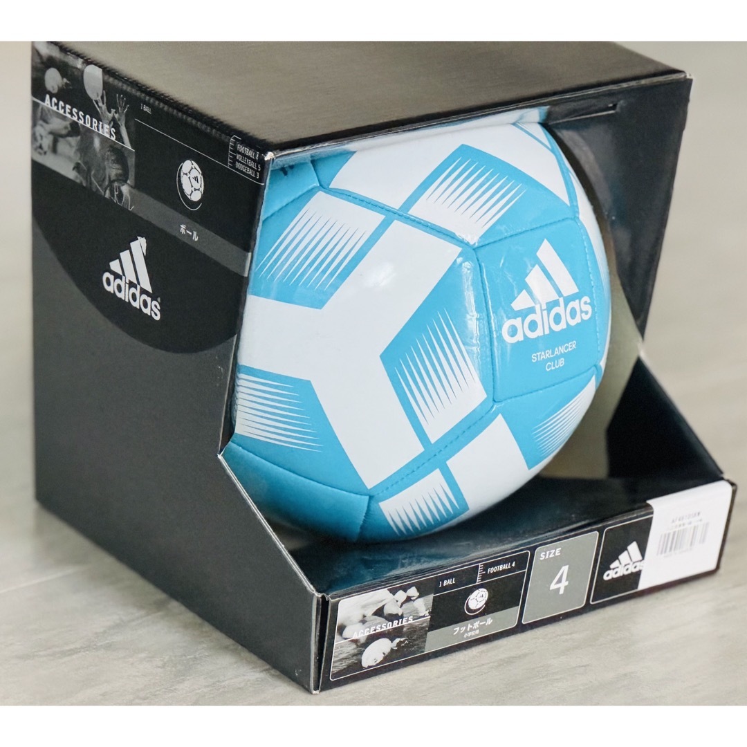 adidas(アディダス)のadidas スターランサークラブ4号球 スポーツ/アウトドアのサッカー/フットサル(ボール)の商品写真