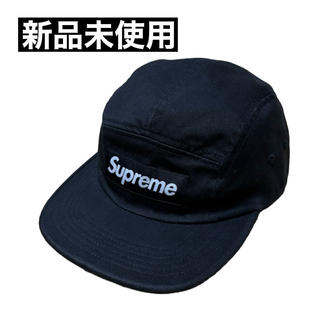 シュプリーム(Supreme)の【新品未使用】即完売 シュプリーム キャンプ キャップ ウォッシュドチノ 黒(キャップ)