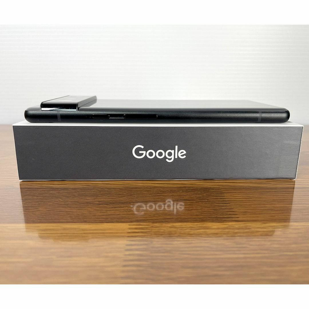 Google Pixel(グーグルピクセル)のGoogle Pixel6 128GB stormy black スマホ/家電/カメラのスマートフォン/携帯電話(スマートフォン本体)の商品写真