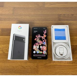 グーグルピクセル(Google Pixel)のGoogle Pixel6 128GB stormy black(スマートフォン本体)