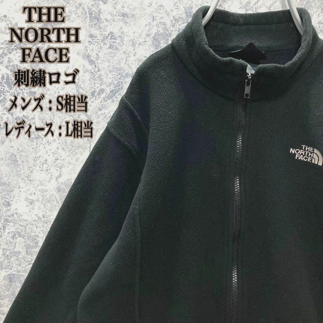 THE NORTH FACE(ザノースフェイス)のIN42 US規格ザノースフェイスワンポイント刺繍ロゴフリースジャケット王道定番 メンズのジャケット/アウター(その他)の商品写真