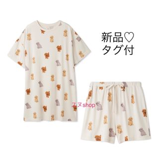 gelato pique - 新品タグ付♡ ジェラートピケ  トイプードル ワンピース＆ショートパンツ