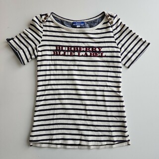 BURBERRY BLUE LABEL - BURBERRY BLUE LABEL ボーダーカットソー