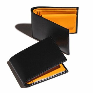 エッティンガー(ETTINGER)のエッティンガー/ETTINGER 財布 メンズ Bridle Hide 二つ折り財布 BLACK BH141JR-0001-0001(折り財布)