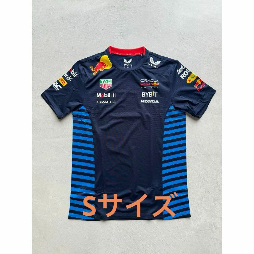 Red Bull(レッドブル)のオラクル レッドブル レーシング チームTシャツ 2024 ネイビー Sサイズ メンズのトップス(Tシャツ/カットソー(半袖/袖なし))の商品写真