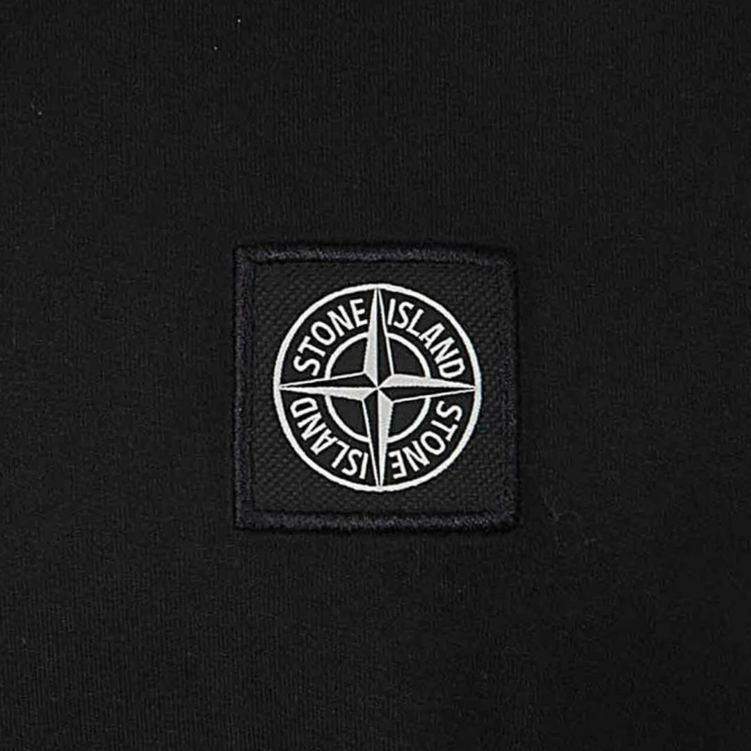 STONE ISLAND(ストーンアイランド)の送料無料 11 STONE ISLAND ストーンアイランド 801524113 A0029 ブラック Tシャツ カットソー 半袖 size M メンズのトップス(Tシャツ/カットソー(半袖/袖なし))の商品写真