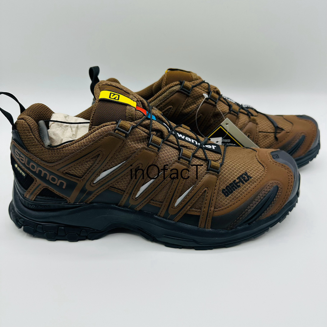 and wander(アンドワンダー)の27cm 茶 and wander × SALOMON XA PRO GTX メンズの靴/シューズ(スニーカー)の商品写真