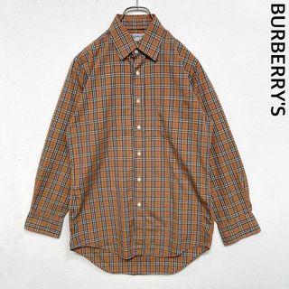 BURBERRY - ヴィンテージ　90年代　バーバリー　BURBERRY　ノバチェック　長袖シャツ