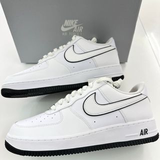 ナイキ(NIKE)のナイキ　エアフォース1 07 AIR FORCE1 白黒　パンダ　新品　30cm(スニーカー)