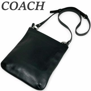 COACH - オールドコーチ ショルダーバッグ クロスボディバッグ サコッシュ ブラック 黒