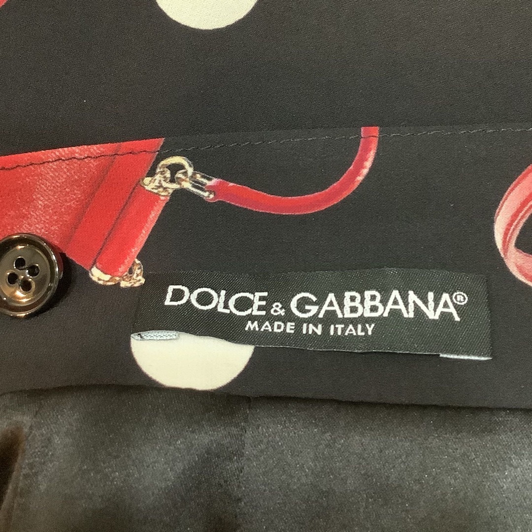 DOLCE&GABBANA(ドルチェアンドガッバーナ)のドルチェ&ガッバーナ DOLCE&GABBANA シシリーバッグ柄 スカート  レディースのスカート(ひざ丈スカート)の商品写真