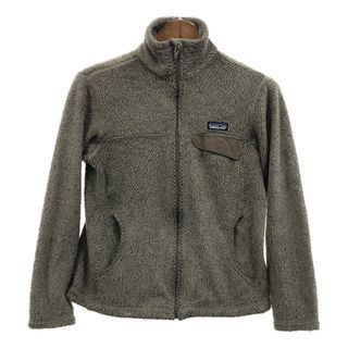 パタゴニア(patagonia)の00年代 patagonia パタゴニア リツール フリースジャケット アウトドア グレー (レディース M) 中古 古着 Q6845(その他)